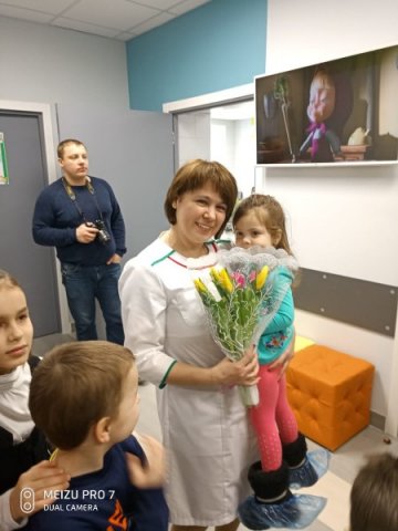 Открытие центра детской стоматологии в г. Новомосковск