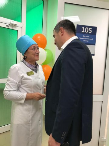 В Ефремове открылось детское отделение Тульской областной стоматологической поликлиники